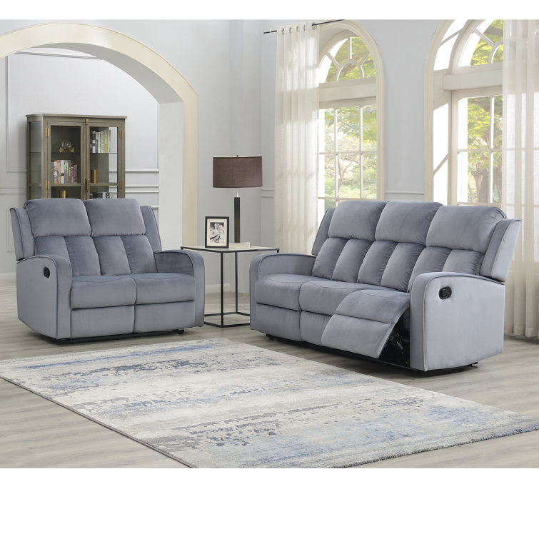 Latitude Run® 2 Piece Reclining Living Room Set & Reviews Wayfair